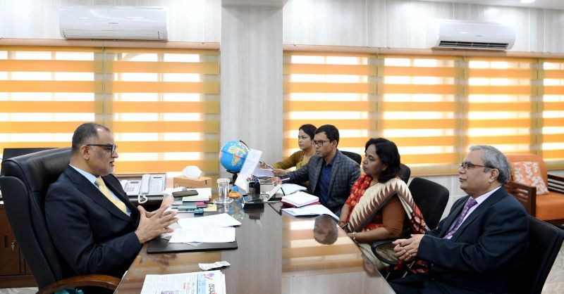 বাণিজ্য উপদেষ্টার সঙ্গে বিমসটেকের সেক্রেটারি জেনারেলের সৌজন্য সাক্ষাৎ